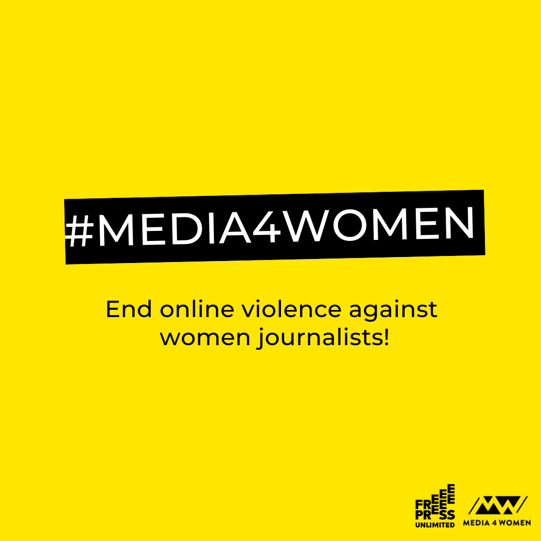 End online violence against women journalists Free Press Unlimited